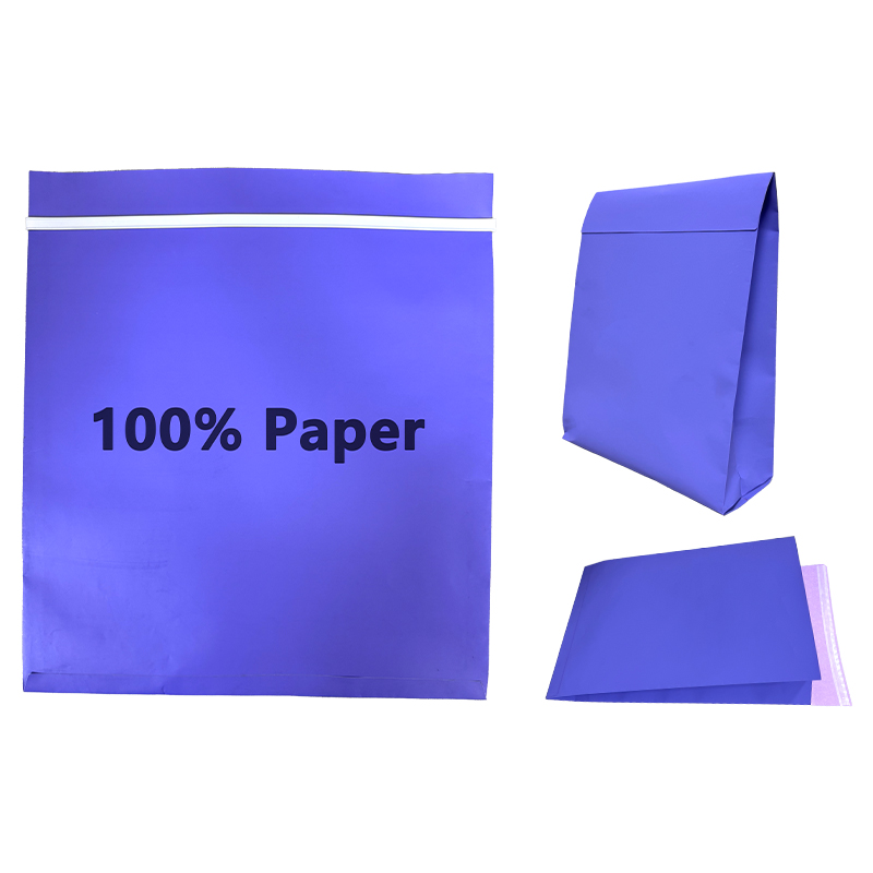 A Zeal X piacra dobja az oldalsó horgolt újrahasznosított papírzacskót a nagy kapacitású, fenntartható szállítás érdekében