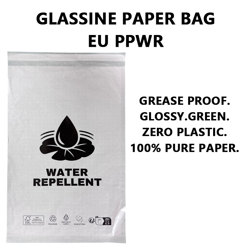 A Zeal X vízlepergető üvegpapír zacskókat mutat be a műanyagmentes csomagoláshoz és az EU PPWR-piaci igényeihez