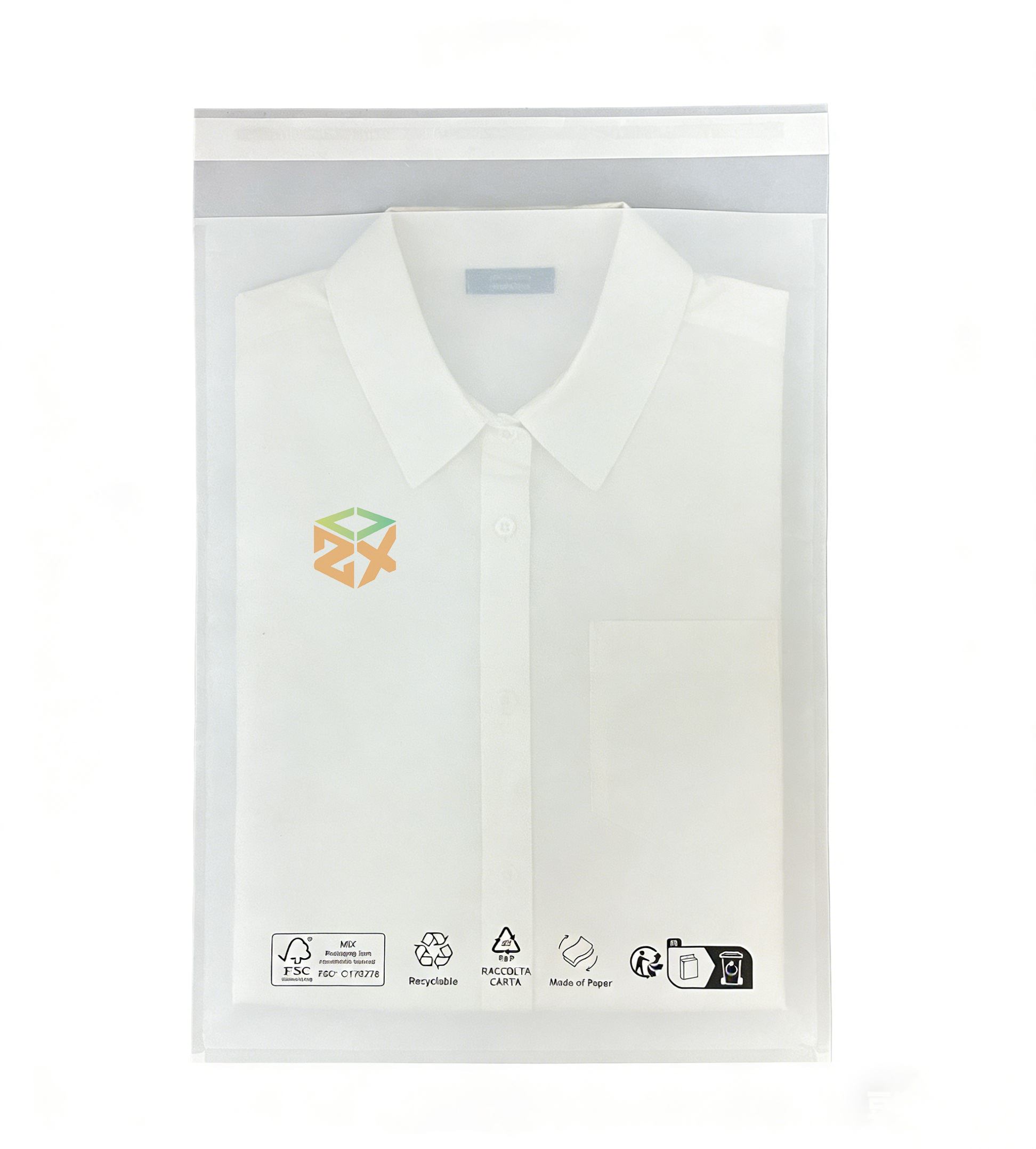 Egyedi környezetbarát üvegpapír zacskók